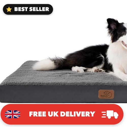 Orthopedic dog bed with - orthopedic,