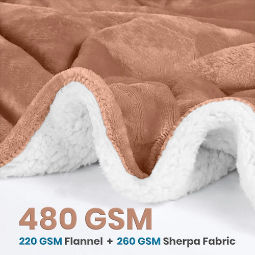 Fleece throw blanket sofa - fleece,