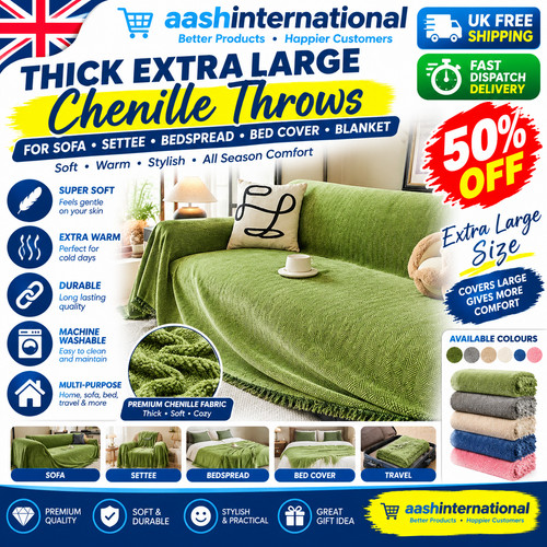 Thick extra large chenille - thick,