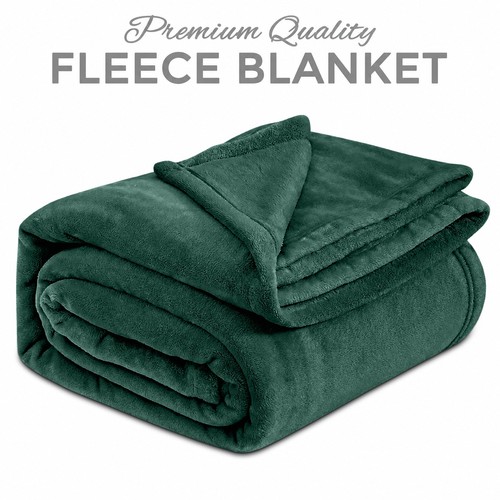 Fleece throw blanket warm cosy - throw,