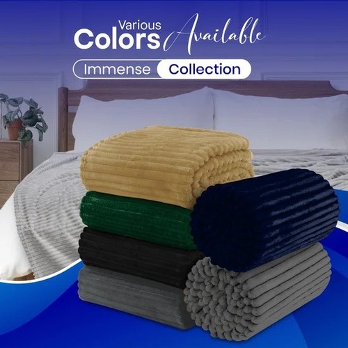 Chunky blanket throw ribbed - throw,