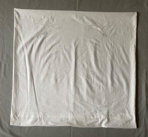 Vintage white large - large, square
