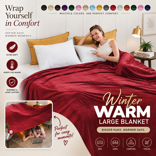 Extra large fleece blanket - extra,