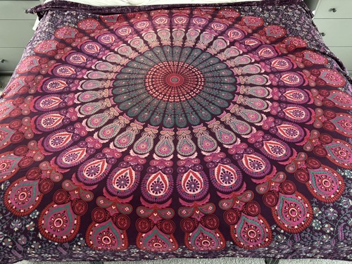Large indian cotton hand block - large,