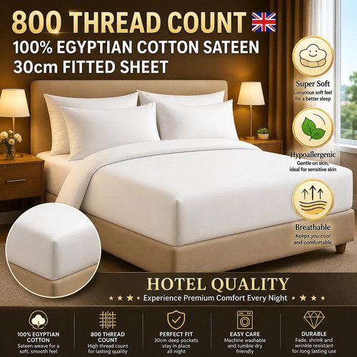 White hotel quality - white, 800tc