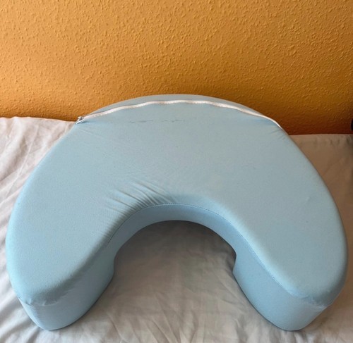 Light blue ergonomic neck - blue,