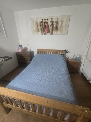 Bedspread light blue - 210, x